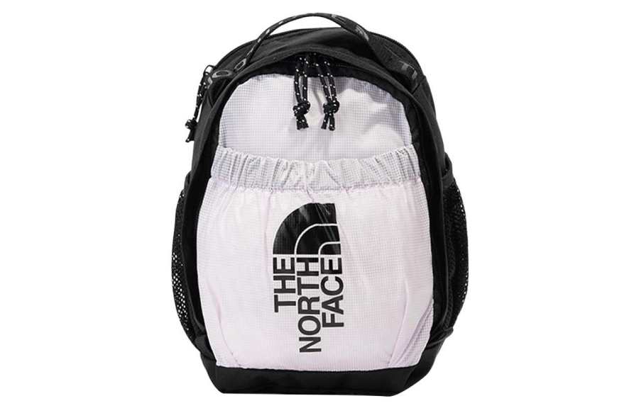 THE NORTH FACE 4.6L Backpack Outdoor Bag Polyester Light Purple & Black Unisex