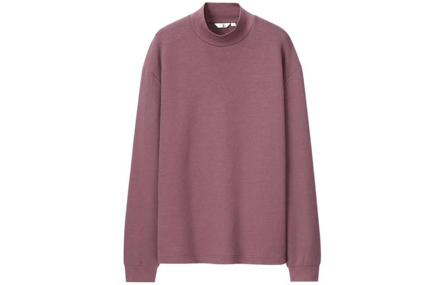 UNIQLO Drop Shoulder Sleeve T-Shirt Men's Fuchsia