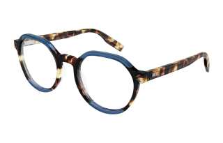 McQ Alexander McQueen Irregular Shape Prescription Glasses Unisex