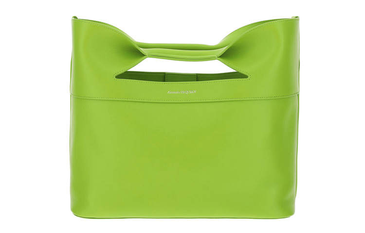 Alexander McQueen Calfskin Crossbody Handbag Women's Green