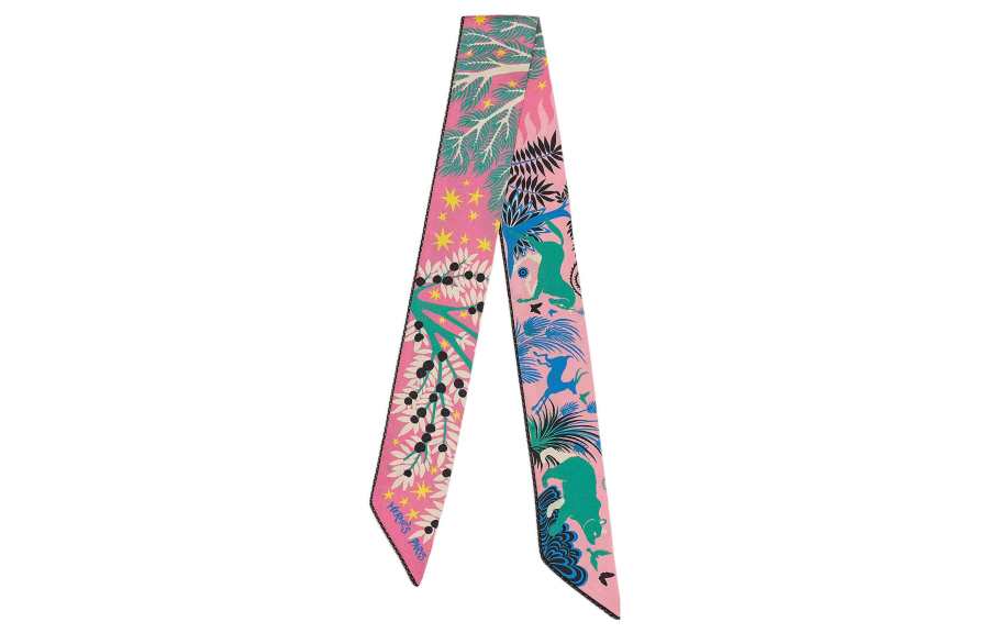 HERMES HERMES Silk Scarf Women's Multicolor