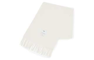 ADER ERROR Knit Scarf Unisex White