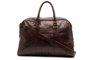 Brunello Cucinelli Logo Patch Zipped Luggage Bag
