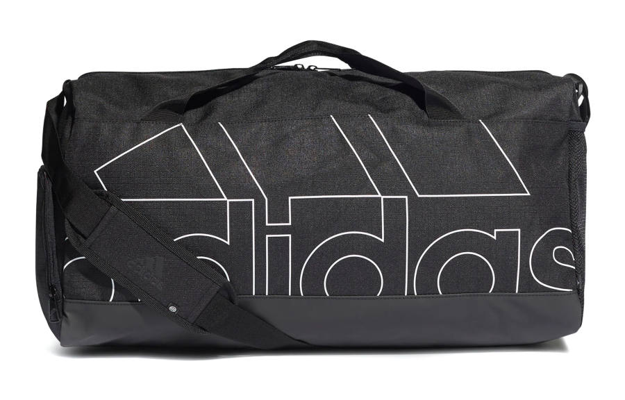 Adidas Adidas Polyester Handbag, Shoulder Bag, Crossbody Bag, Gym Bag Large Unisex Black