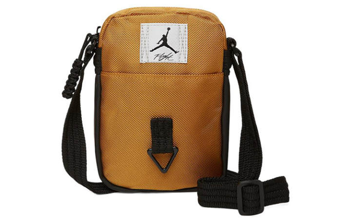 Jordan Jordan Polyester Crossbody Bags Regular Unisex Brown