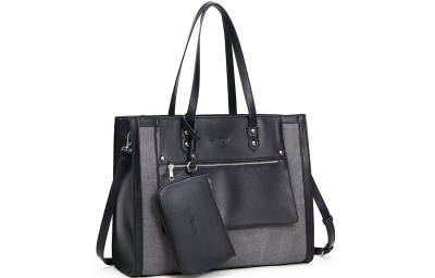 Slazenger PU Stitched Canvas Combo Tote Bag Regular Unisex Multicolor