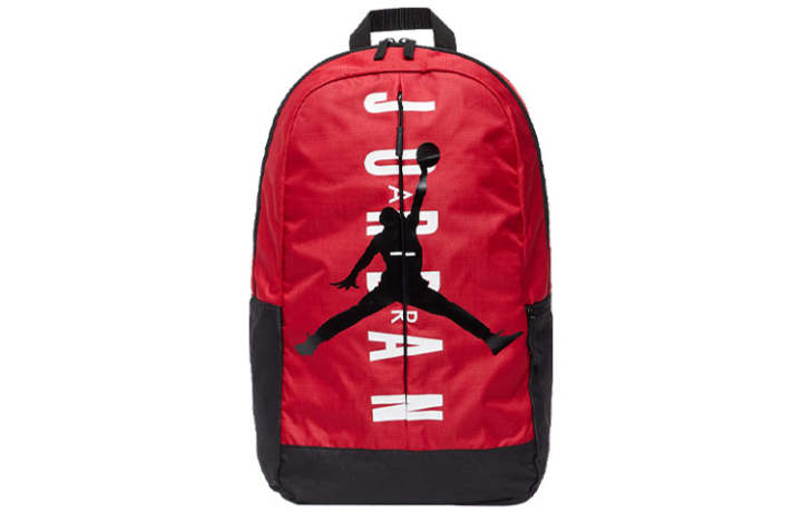 Jordan Jordan Polyester Backpack Regular Unisex Black/Red