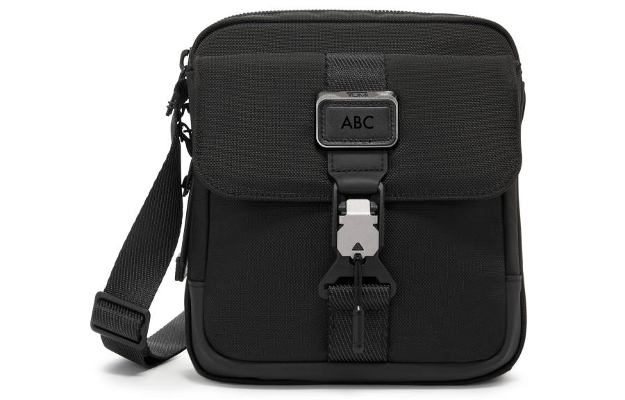 TUMI TUMI Alpha Bravo Nylon Shoulder Bag, Crossbody Bag Men's Black