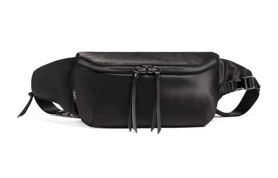 TUMI Fabric Shoulder Bag, Crossbody Bag, Fanny Pack, Sling Bag Unisex Black