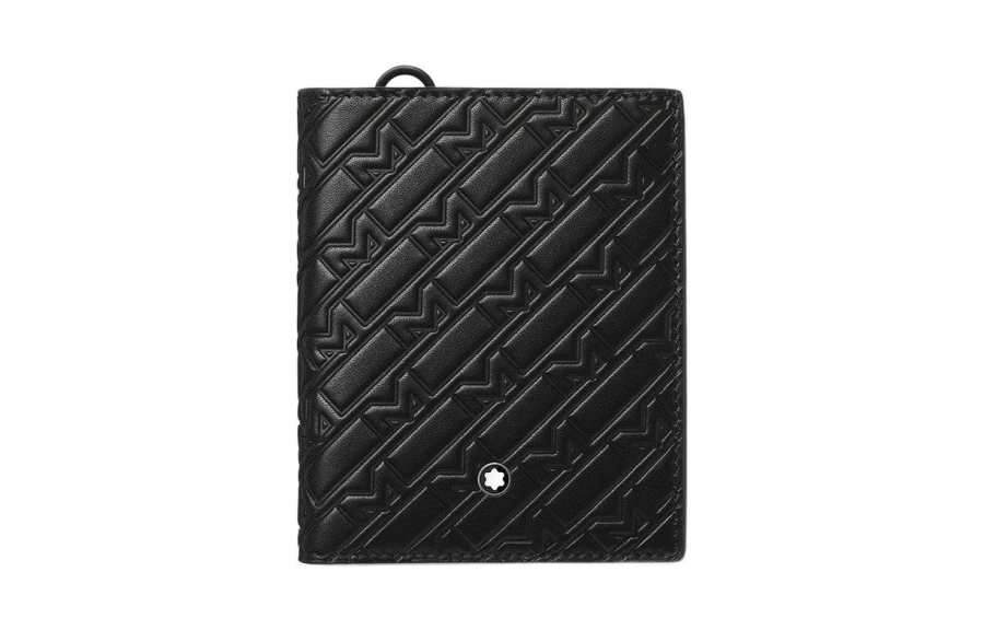 MONTBLANC M_Gram 4810 Calfskin Wallet Unisex Black