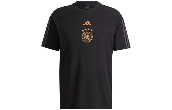 Adidas Adidas T Shirts Men's Black Crew Neck Moderate Straight Fit