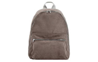 Rick Owens DRKSHDW Cotton Backpack Men's Oyster Gray Color