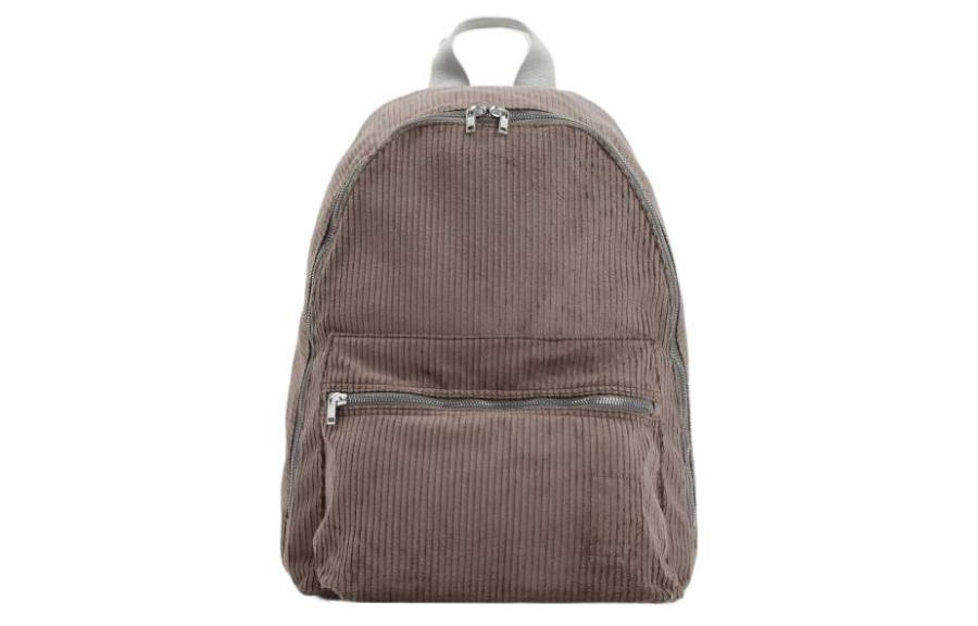 Rick Owens DRKSHDW Cotton Backpack Men's Oyster Gray Color