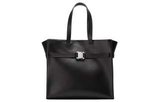 1017 ALYX 9SM Cow Leather One Shoulder Handbag Unisex Black