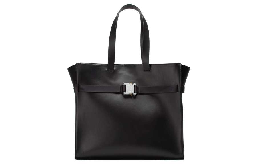 1017 ALYX 9SM Cow Leather One Shoulder Handbag Unisex Black