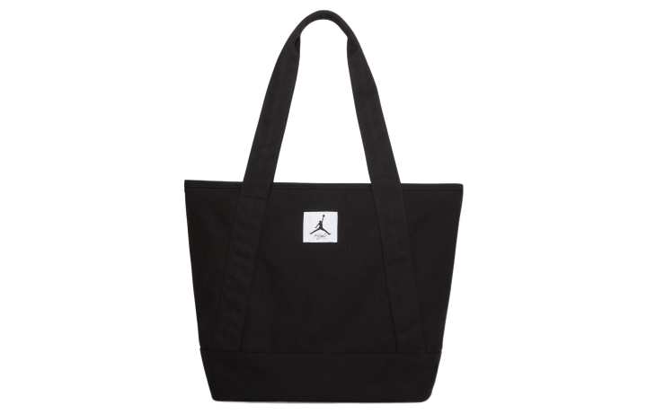 Jordan Jordan Cotton And Canvas Bag, Tote Bag, Shopping Bag, Shoulder Bag, Handbag Regular Unisex Black