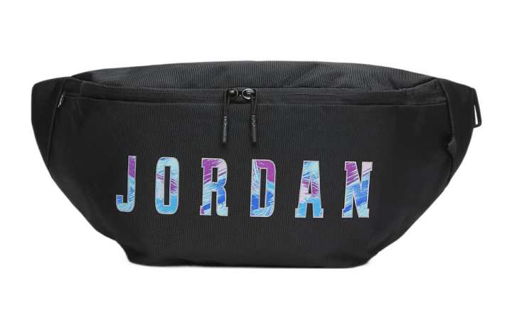 Jordan Jordan Polyester Fanny Pack Crossbody Bag Regular Unisex Black