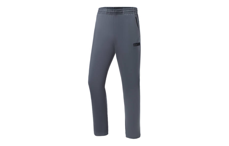 Li-Ning Li Ning Training Series Knitted Sweatpants Men's Thunderstorm Gray Moderate Straight Fit Pants