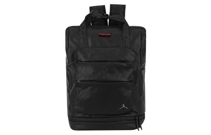 Jordan Jordan Polyurethane Backpack Unisex Black