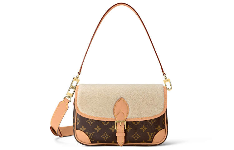 LOUIS VUITTON LOUIS VUITTON Diane Monogram Handbag Brown