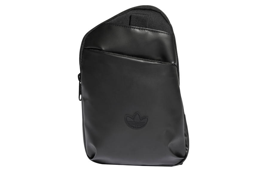 Adidas Originals Trefoil TPU Sports Bag, Storage Bag, Shoulder Bag, Crossbody Bag Unisex Black