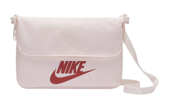 Nike Nike Fabric Small Square Bag, Shoulder Bag, Crossbody Bag Regular Women's Light Pink