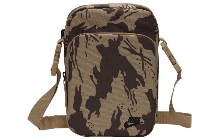 Nike Nike Fabric Crossbody Bag, Shoulder Bag Unisex Lime Gray