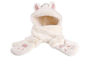 LEONAJ Hoods & Plush Hats Women's