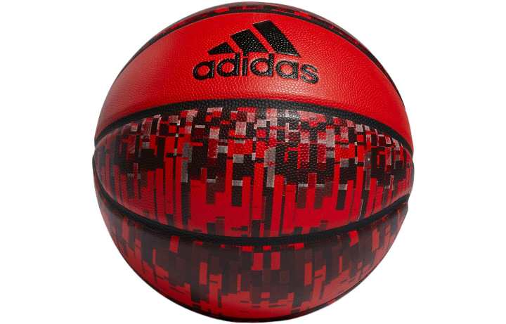 Adidas Adidas Mitchell Collection Synthetic Leather Basketball Bright Red Black Size 7 Ball Training Unisex