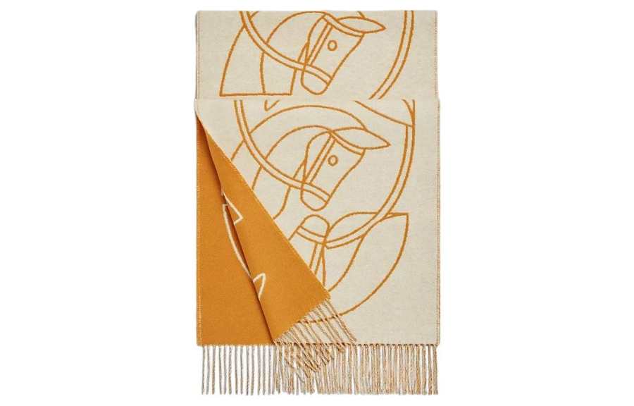 HERMES HERMES Knit Scarves Women's
