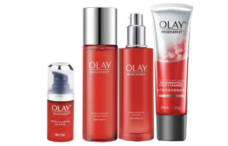 OLAY First Generation Red Bottle Water Type Eye Cream Cleanser Skincare Sets Tightening