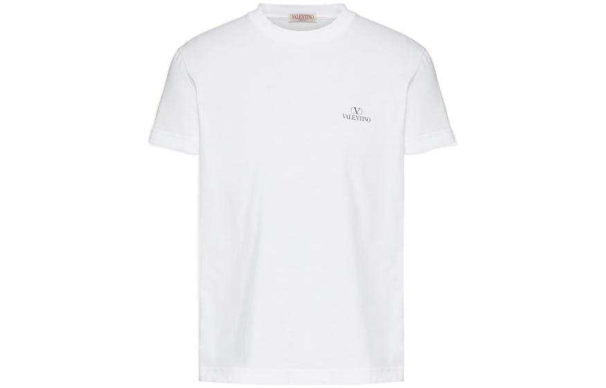 Valentino Crewneck Short Sleeved T Shirt