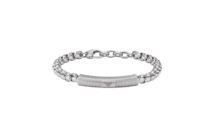 EMPORIO ARMANI BOX CHAIN Bracelets Men's