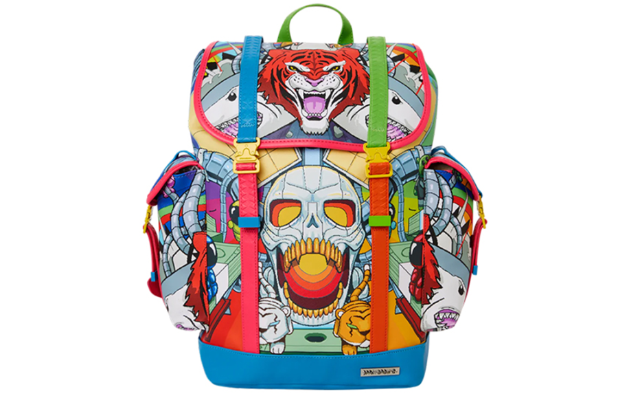 SPRAYGROUND SPRAYGROUND PVC Backpack Regular Unisex Multicolor