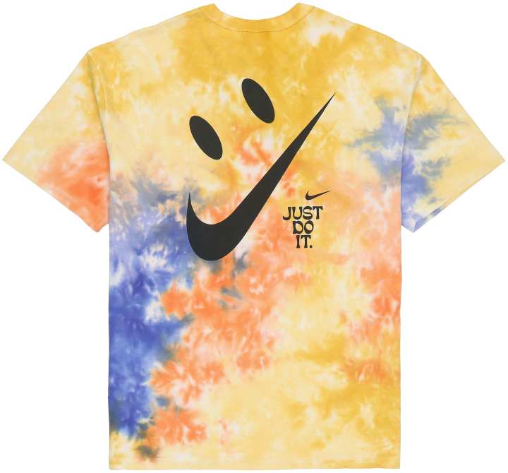 Nike Nike Drop Shoulder Sleeve T Shirt Men's Orange