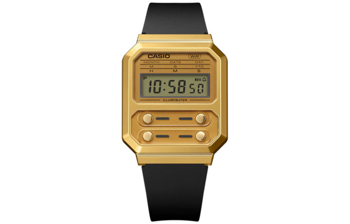 CASIO CASIO Unisex VINTAGE Series 40.7mm Gold Watch A100WEFG-9A