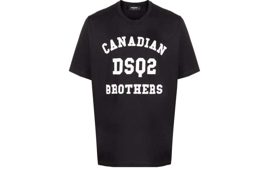 DSQUARED 2 DSQUARED 2 Logo Printed Crewneck T-Shirt