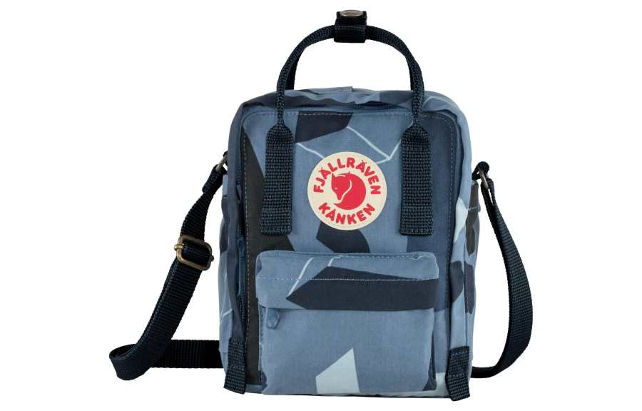 Fjallraven Kanken 2.5L Portable Crossbody Bag, Shoulder Bag, Outdoor Bag Nylon Deep Sea Blue Unisex