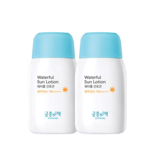 GOONGBE Gentle, Skin Friendly, And Hydrating, Lightweight Sunscreen Lotion Hydrating UV Protection PA++++PA+++ 80g