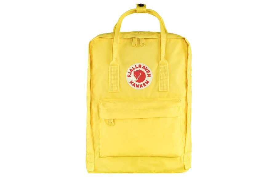 Fjallraven Kanken 16L Sports Backpack Outdoor Bag Vinylon Corn Yellow Unisex