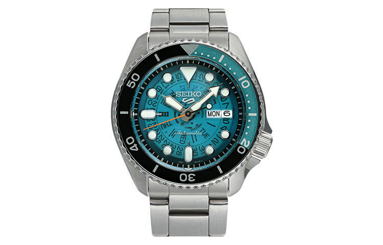 SEIKO Mechanical Movement Stainless Steel Strap Watch Men's Watches Blue Dial