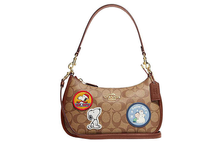 COACH COACH X Peanuts Snoopy Teri 25 Shoulder Bag