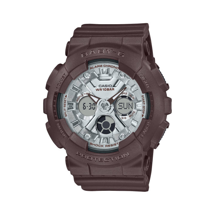 CASIO CASIO Women's BABY-G Silver Watch BA-130SW-5APRQ
