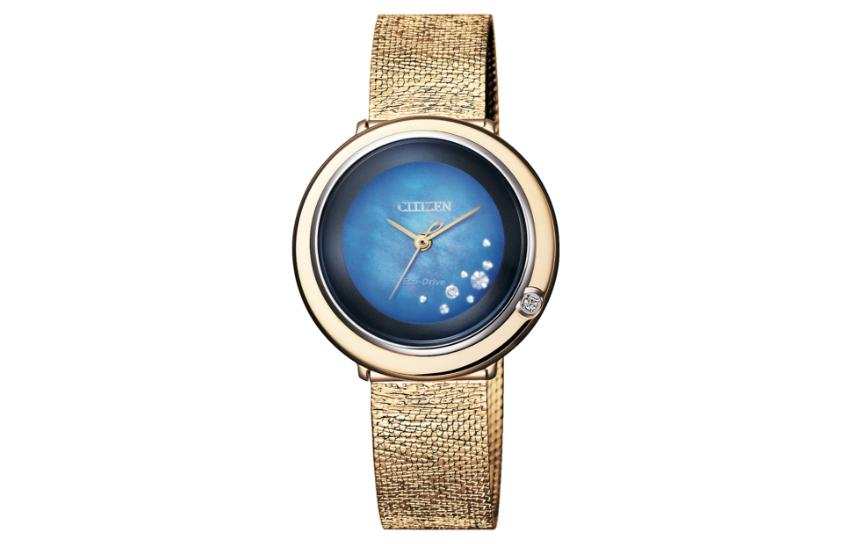 CITIZEN 50M Waterproof Light Powered Quartz Movement Stainless Steel Strap Watch Women's Watch