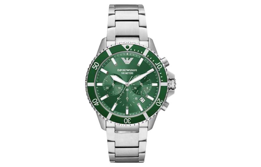 EMPORIO ARMANI Men's Three Eye Chronograph Watch