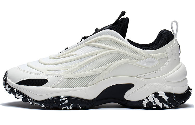 Li-Ning Li Ning Aurora WindWalker V2 Low top Sports Casual Shoes Men's White Black