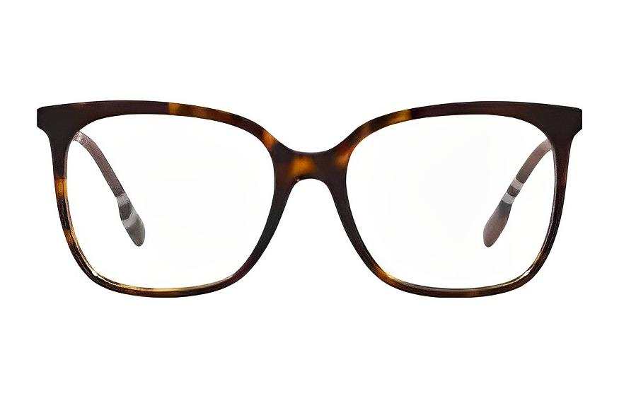 Burberry Burberry Plate Frame Square Eyeglass Frames Unisex