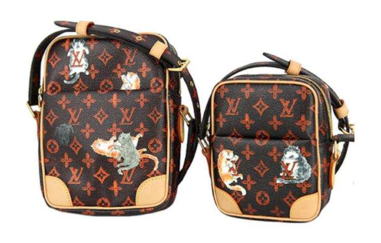 LOUIS VUITTON LOUIS VUITTON Paname Set Monogram Catogram Brown/Orange