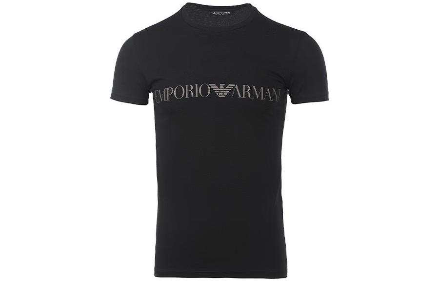 EMPORIO ARMANI FW22 T Shirt Men's Black