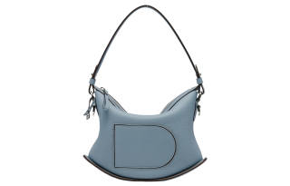 Delvaux Delvau Pin Calfskin Shoulder Bag, Crossbody Bag, Handbag Women's Light Blue